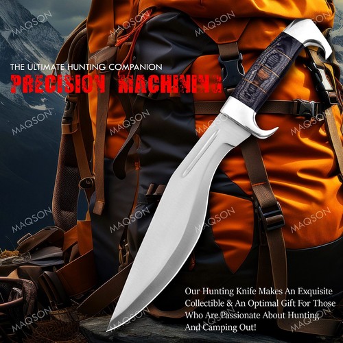Xxl bowie messer 440a stahl - bowie,