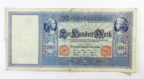 Reichsbanknote 100 mark - reichsbanknote,