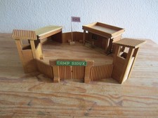 VERO FORT CAMP SIOUX DDR Western Cowboy Indianer Holz ohne Figuren