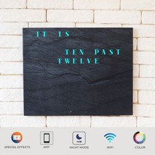 Wordclock jupiter dark - dark,