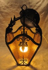 Hängelampe Laterne Kunstschmiede Gutshof Gehöft Herrenhaus