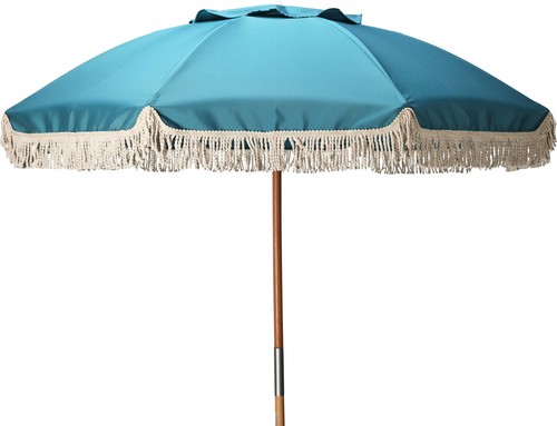 Sonnenschirm 180 blau - sonnenschirm,
