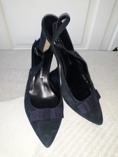 Konstantin Starke Damen Wildleder Pumps 38,5 schwarz sehr gut