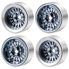 AXSPEED 4x RC 1.9 Beadlock Räder Alu Felgen Hex 12mm für 1/10 Crawler SCX10 TRX4