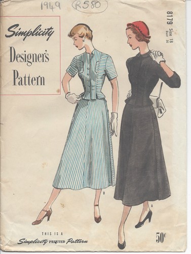 1949 vintage schnittmuster - 1949,