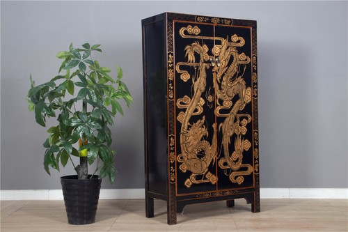 Chinesischer drachenschrank - chinesischer,