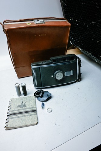 Polaroid land camera - land,