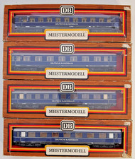 4x Lima Personenwagen blau