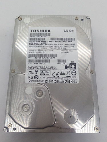 Toshiba sata festplatte 2tb - festplatte,