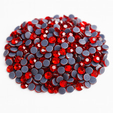 ? DMC Hotfix Glas Strasssteine LIGHT SIAM (Hellrot) • SS10 ≈ 3mm Menge wählbar