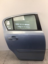 Tür Opel Corsa D (S07) hinten rechts hellblau , 4MU 678670