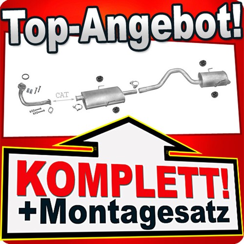 Auspuff für renault espace - espace, 3