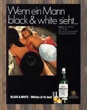 Black & White Whisky - Reklame
