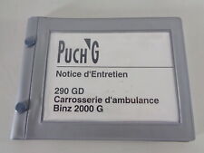 Manuel d'utilisation Puch G