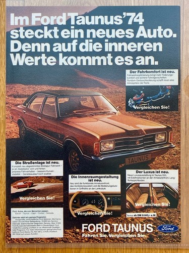 Ford taunus steckt ein - taunus, ´74