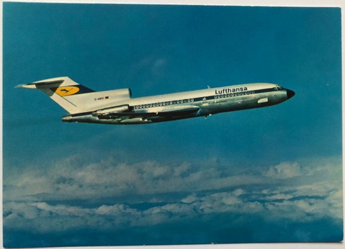 Flugzeug postkarte boeing - flugzeug,