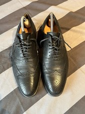 Prime Shoes Budapester Oxford 8 / 42, rahmengenäht, schwarz, NEUwertig