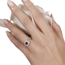 Sterlingsilber Damenring Mit