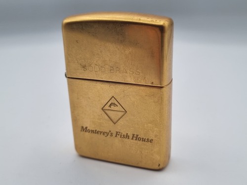 Zippo solid brass - zippo,