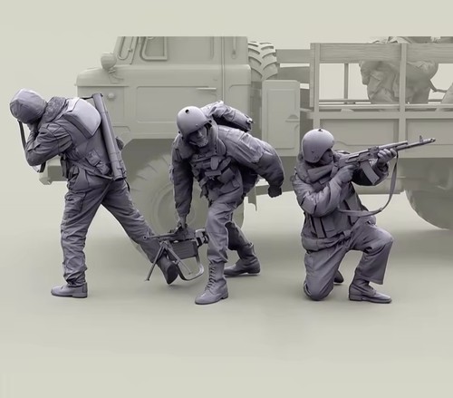 Resinfiguren moderne - 1/35,