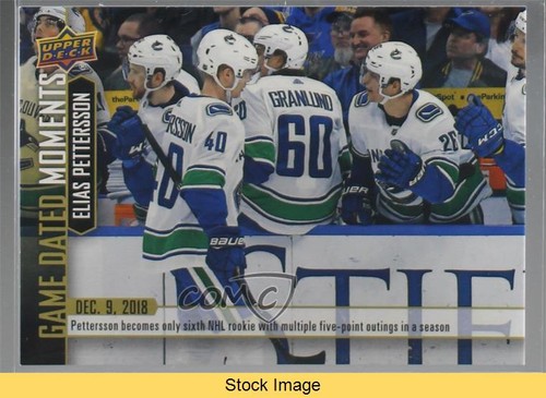 2018 upper deck game dated - 2018-19,