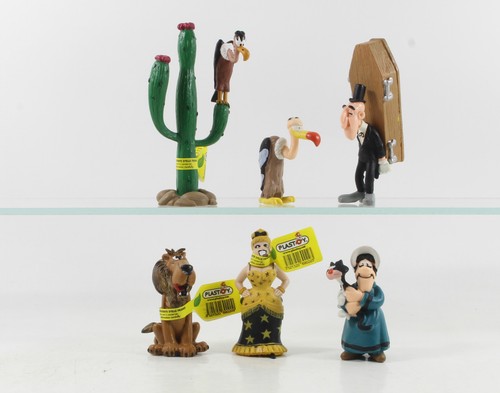 Lucky luke x - lucky, figuren