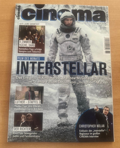 Cinema filmmagazin heft - filmmagazin,