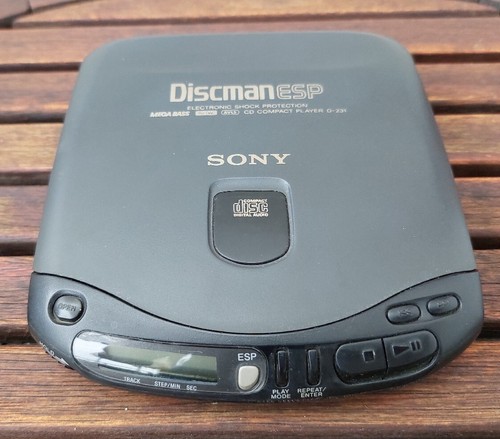 Sony discman 231 grau - sony,