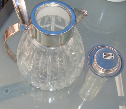 Große glaskaraffe kalte - große,