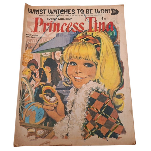 Princess tina vintage magazine - vintage,