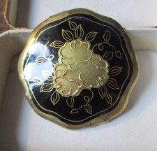 1950 porzellan brosche - um,