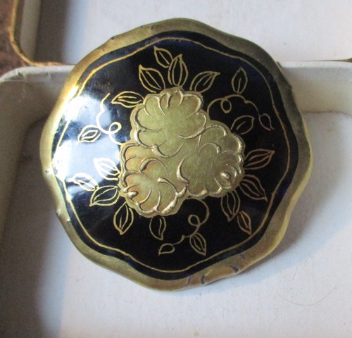 1950 porzellan brosche - 1950,