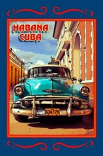 Blechschild havanna - blechschild, (habana)