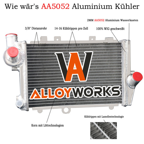 Kühler für bmw - k1, k100rs