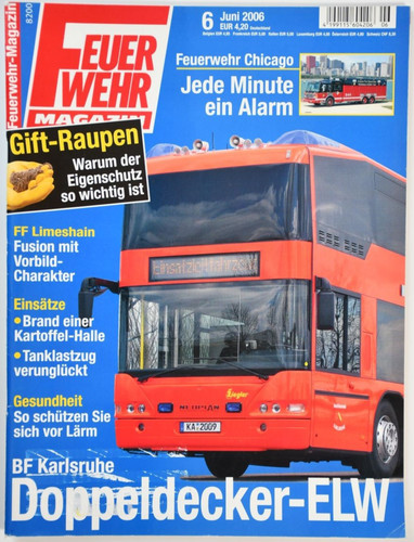 Feuerwehr magazin juni 2006 - feuerwehr-magazin,