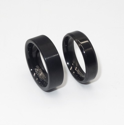 Schwarze ringe tungsten - schwarze,
