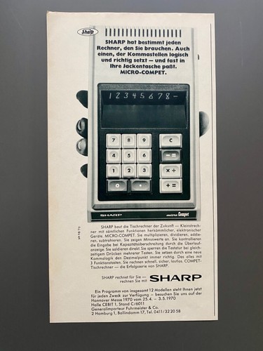 Sharp micro compet - sharp, micro-compet