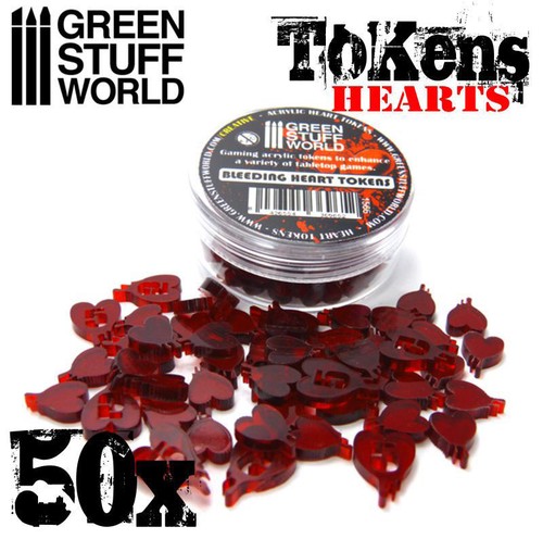Leben tokens herz markers - leben,