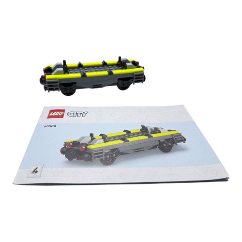 Lego city eisenbahn flachwagen - eisenbahn,