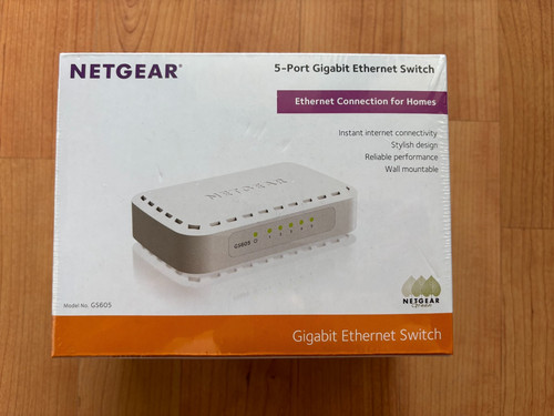 Netgear gs605 port gigabit - gs605, 5-port