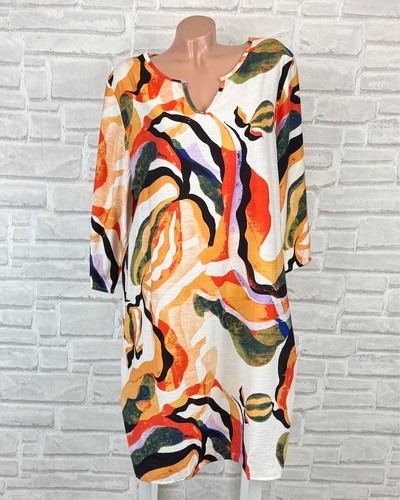 Italy leinen sommer kleid - italy,