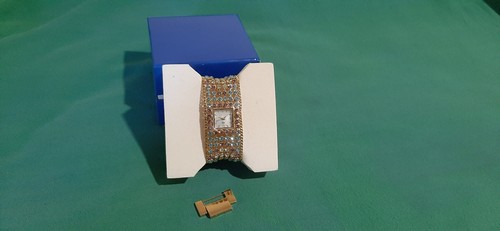 Damen uhr goldfarben strass - damen,