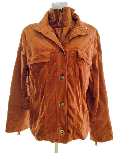 Jacke damen orange cord - jacke,