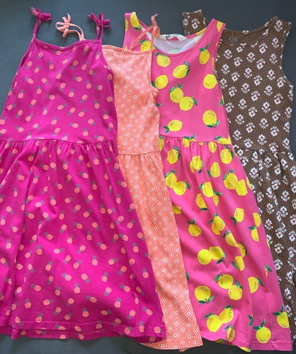 Kleid kinder orange - 4,