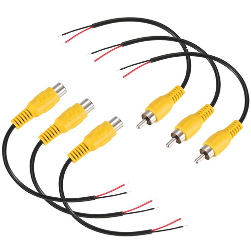 Stk 15cm cinch stecker und - stecker,