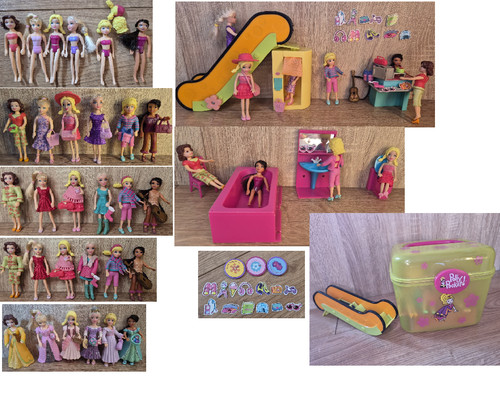 Mattel polly pocket konvolut - pocket,