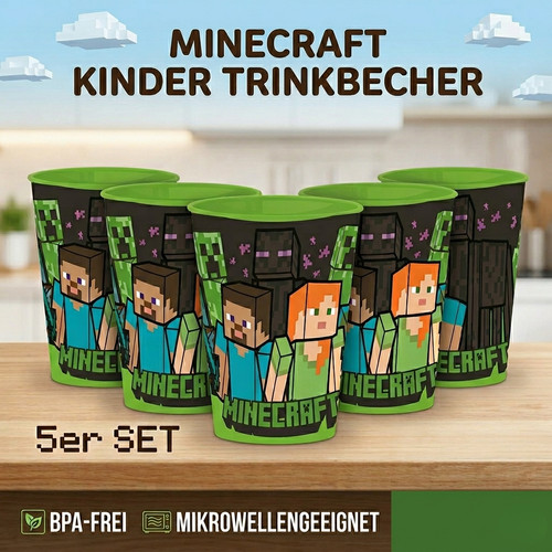 Minecraft kinder - 5x,