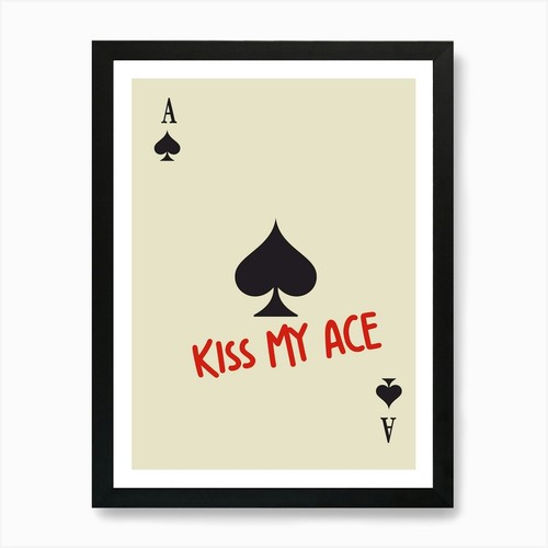 Kiss ace print - my,