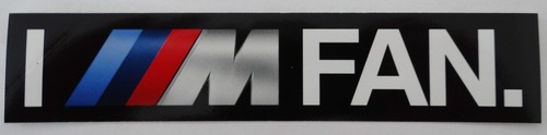 Werbe aufkleber bmw - werbe-aufkleber, m