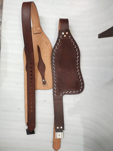 Western leder pferdesattel - western,